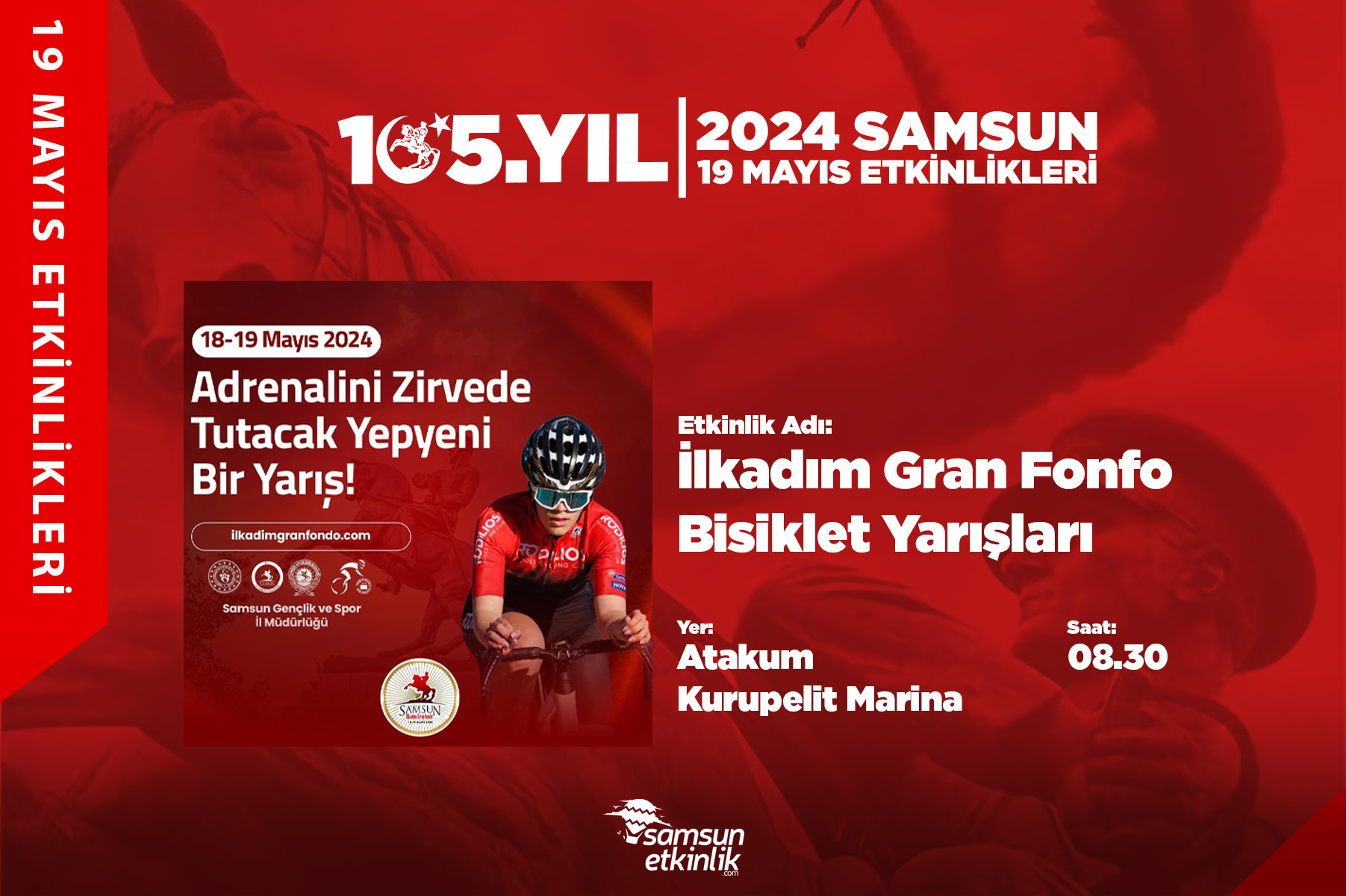 İlkadım Gran Fonfo Bisiklet Yarışları