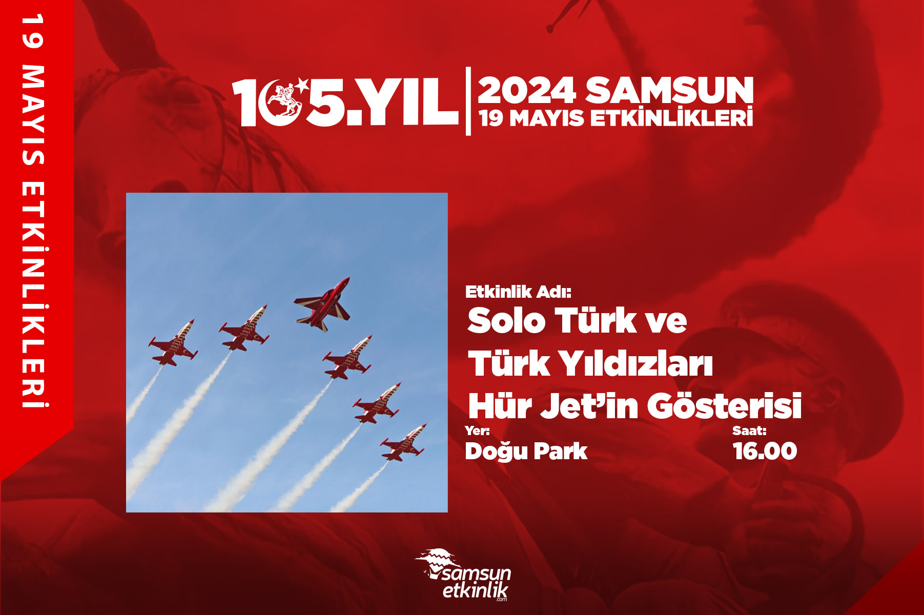 Solo Türk ve Türk Yıldızları Hür Jet’in Gösterisi