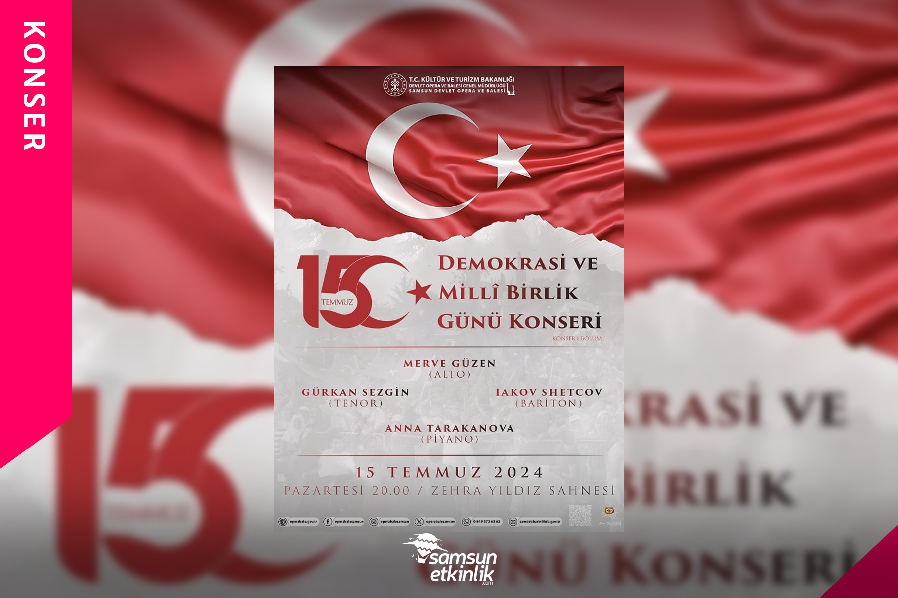 15 Temmuz Demokrasi ve Millî Birlik Günü Konseri