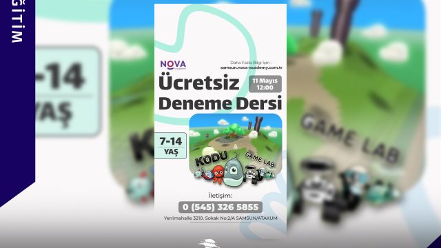 Samsun Nova Bilişim Teknolojileri Akademisi Deneme Dersi