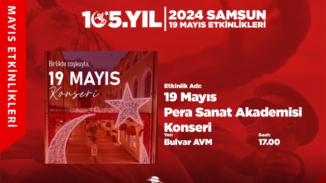 19 Mayıs Pera Sanat Akademisi Konseri