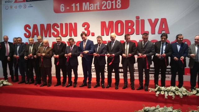 Samsun 3. Mobilya ve Dekorasyon Fuarı açıldı