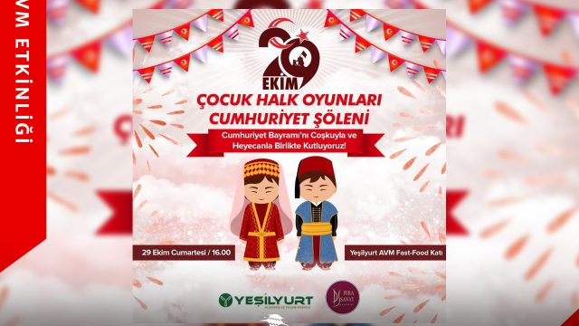 29 Ekim Çocuk Halk Oyunları Cumhuriyet Şöleni