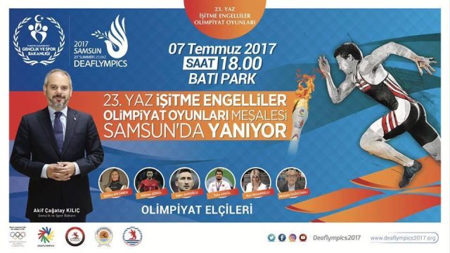 Olimpiyat meşalesi, bugün Samsun’da olacak