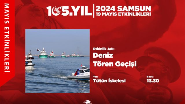 19 Mayıs Deniz Tören Geçişi