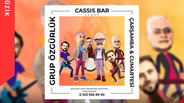 Grup Özgürlük Cassis Bar’da