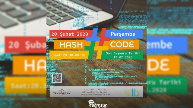 Hash Code 2020 Samsun Teknopark’ta!