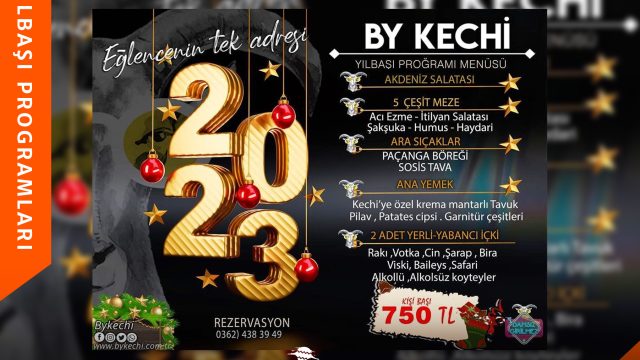 Kechi Gastropub 2023 Yılbaşı Programı