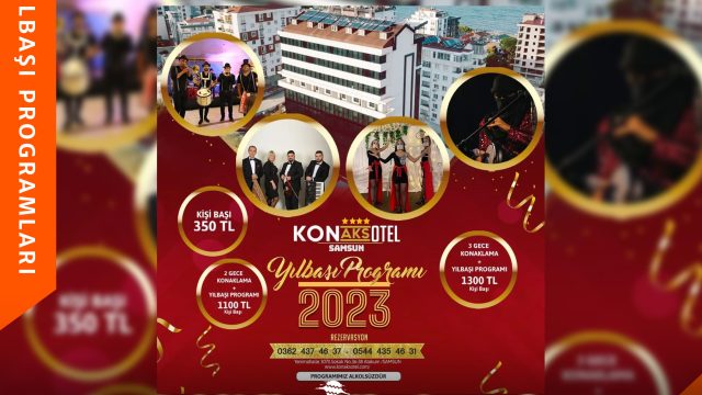 Konaks Otel 2023 Yılbaşı Programı