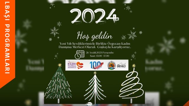 Özgecan Kadın Danışma Merkezi 2024 Yılbaşı Programı