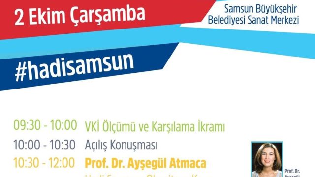 Hadi Samsun: Obeziteye Karşı Hep Birlikte