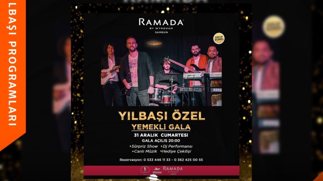 Ramada Plaza By Wyndham Samsun 2023 Yılbaşı Özel Gecesi