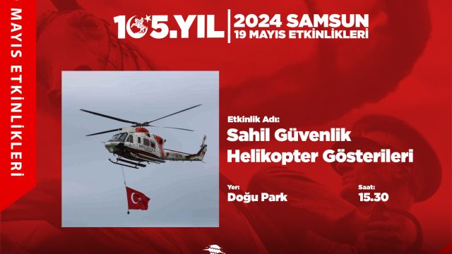 Sahil Güvenlik Helikopter Gösterileri