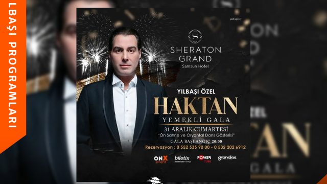 Sheraton Grand Hotel 2023 Yılbaşı Programı