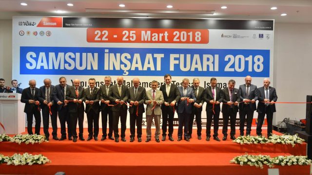 Samsun İnşaat Fuarı 2018 açıldı