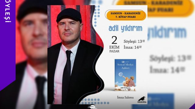 Adil Yıldırım Kitap Fuarı Söyleşi ve İmza Günü