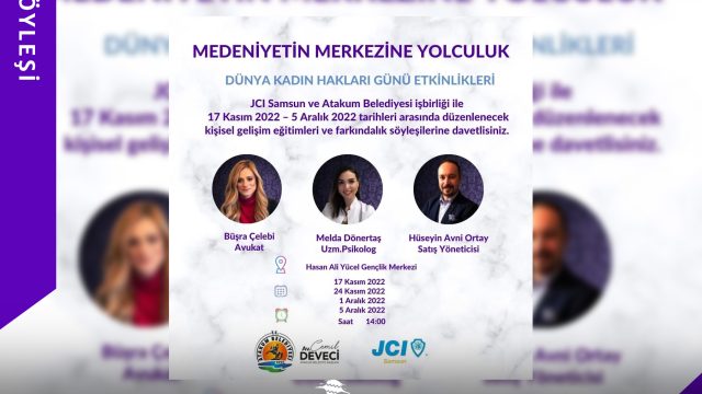 Dünya Kadın Hakları Günü için Medeniyetin Merkezine Yolculuk