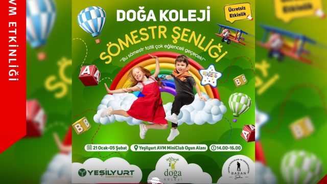 Yeşilyurt AVM Sömestr Şenliği!