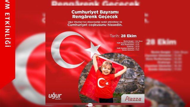 29 Ekim Çoşkusu Piazza Avm’de