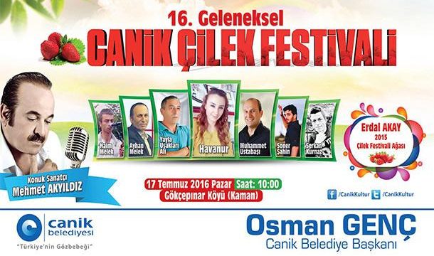 17. Geleneksel Çilek Festivali