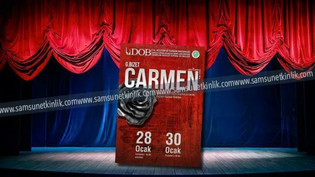 Carmen Adlı Opera Samsun’da