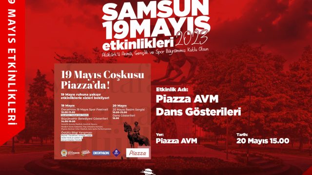 Piazza AVM 19 Mayıs Dans Gösterileri