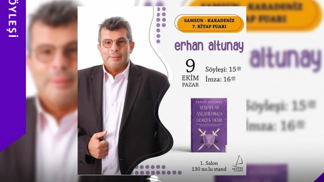 Erhan Altunay Kitap Fuarı Söyleşi ve İmza Günü