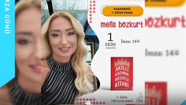 Melis Bozkurt Kitap Fuarı İmza Günü