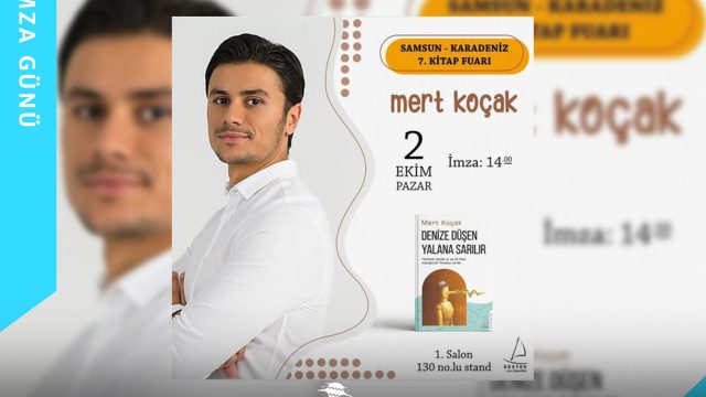 Mert Koçak Kitap Fuarı İmza Günü