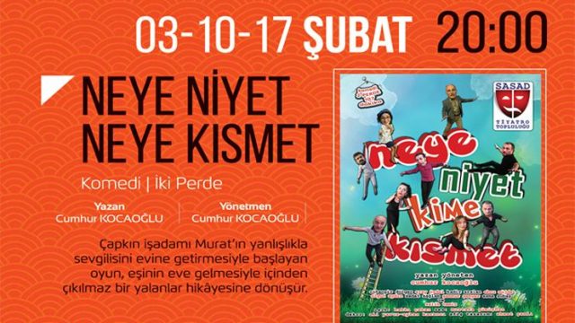 Neye Niyet Kime Kısmet Şubat’ta Lovelet Sahnesi’nde