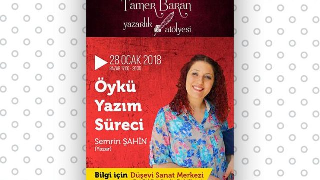 Yazarlık Atölyesi Samsun Düşevi Sanat Merkezi’nde