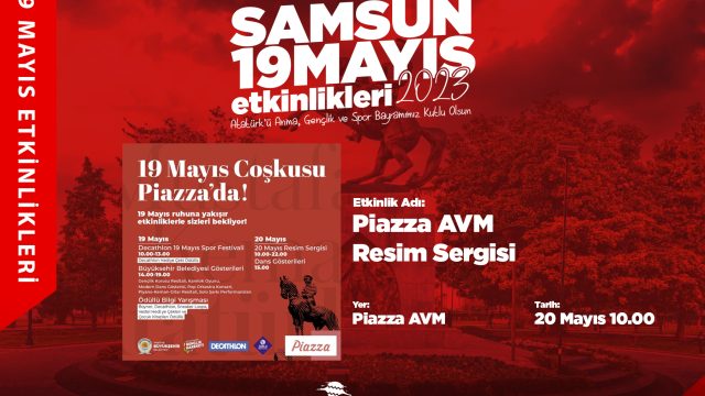 Piazza AVM 19 Mayıs Resim Sergisi