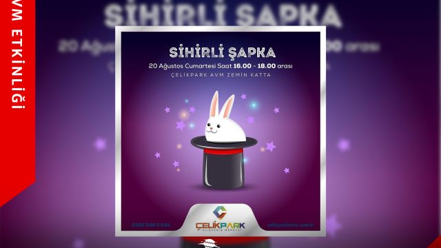 Çocuklar için Sihirli Şapka Etkinlik Programı