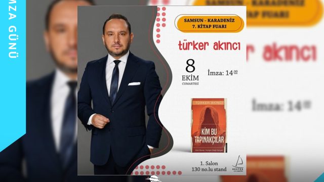 Türker Akıncı Kitap Fuarı İmza Günü