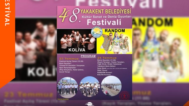 Yakakent Belediyesi Kültür Sanat ve Deniz Oyunları Festivali