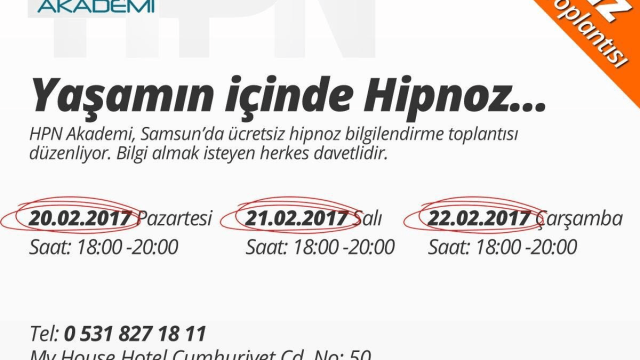 “Yaşamın içinde Hipnoz…”